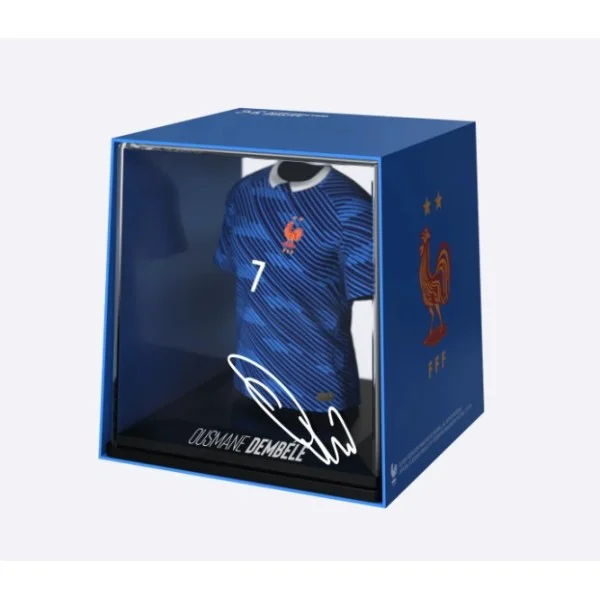 Fancollex - Dembele - Home - FFF Jersey Display Case Collectible 2026 - 82249-T